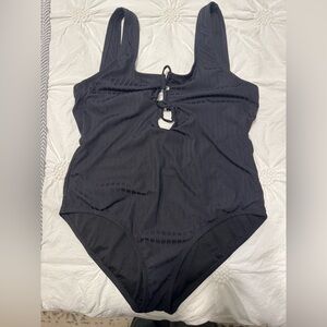 Black One Piece Swimsuit